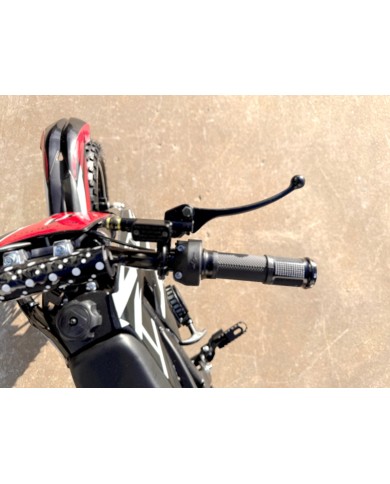 MX49 49CC DIRT BIKE KIDS PEE WEE MOTORCYCLE ATV 50CC HYDRAULIC BRAKES BLACK