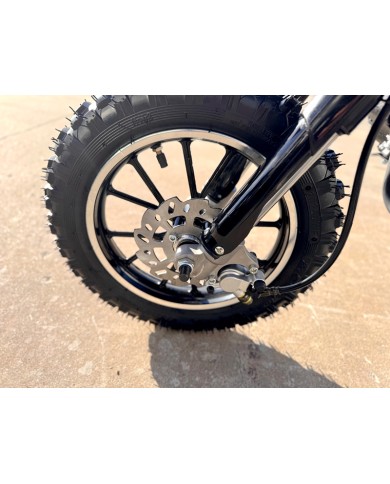 MX49 49CC DIRT BIKE KIDS PEE WEE MOTORCYCLE ATV 50CC HYDRAULIC BRAKES BLACK