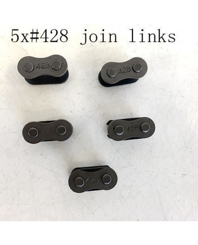 5X 428 Chain Master Joiner Links Pro PIT Trail Quad Dirt Bike ATV Buggy UTV 5X 428 Chain Master Joiner Links Pro PIT Trail Quad Dirt Bike ATV Buggy UTV