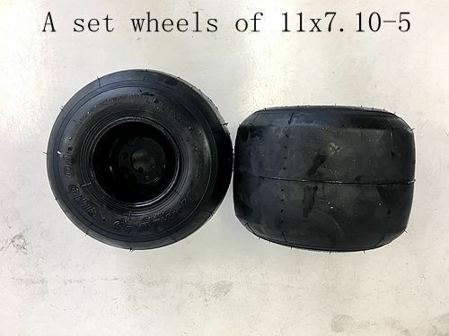 25mm 850mm Axle Slider Drift Trike GoKart Wheels Sleeves 11x7.1-5