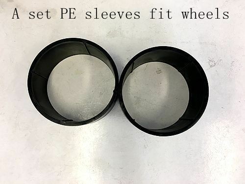 25mm 850mm Axle Slider Drift Trike GoKart Wheels Sleeves 11x7.1-5