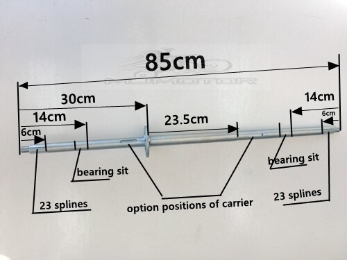 25mm 850mm Axle Slider Drift Trike GoKart Project Wheels Sleeves 10x4.5-5 25mm 850mm Axle Slider Drift Trike GoKart Project Wheels Sleeves 10x4.5-5