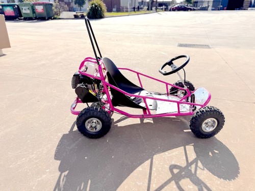 Brand New 49cc Mini Go Kart 4 Wheeler Kids 2 Stroke Buggy Quad Atv Pink Brand New 49cc Mini Go Kart 4 Wheeler Kids 2 Stroke Buggy Quad Atv Pink