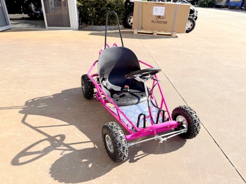 Brand New 49cc Mini Go Kart 4 Wheeler Kids 2 Stroke Buggy Quad Atv Pink Brand New 49cc Mini Go Kart 4 Wheeler Kids 2 Stroke Buggy Quad Atv Pink