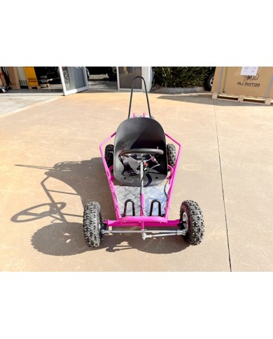 Brand New 49cc Mini Go Kart 4 Wheeler Kids 2 Stroke Buggy Quad Atv Pink