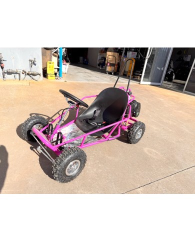 Brand New 49cc Mini Go Kart 4 Wheeler Kids 2 Stroke Buggy Quad Atv Pink