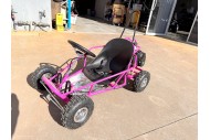 Brand New 49cc Mini Go Kart 4 Wheeler Kids 2 Stroke Buggy Quad Atv Pink Brand New 49cc Mini Go Kart 4 Wheeler Kids 2 Stroke Buggy Quad Atv Pink
