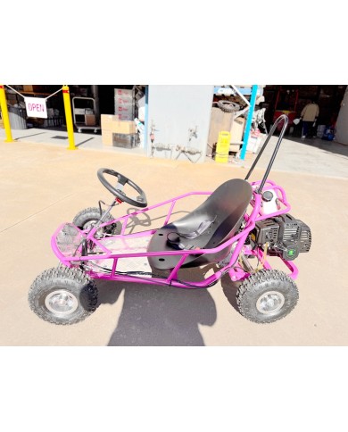 Brand New 49cc Mini Go Kart 4 Wheeler Kids 2 Stroke Buggy Quad Atv Pink