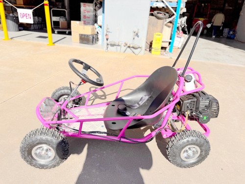 Brand New 49cc Mini Go Kart 4 Wheeler Kids 2 Stroke Buggy Quad Atv Pink Brand New 49cc Mini Go Kart 4 Wheeler Kids 2 Stroke Buggy Quad Atv Pink
