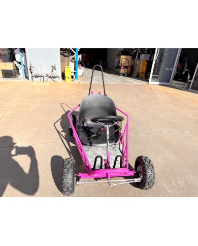 Brand New 49cc Mini Go Kart 4 Wheeler Kids 2 Stroke Buggy Quad Atv Pink