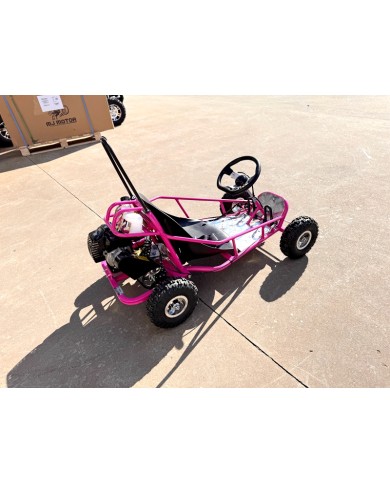 Brand New 49cc Mini Go Kart 4 Wheeler Kids 2 Stroke Buggy Quad Atv Pink