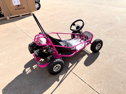 Brand New 49cc Mini Go Kart 4 Wheeler Kids 2 Stroke Buggy Quad Atv Pink Brand New 49cc Mini Go Kart 4 Wheeler Kids 2 Stroke Buggy Quad Atv Pink