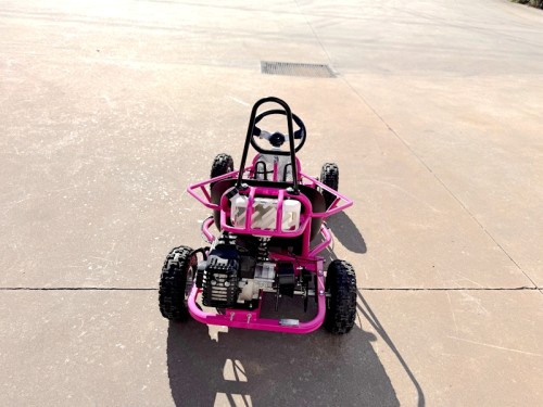 Brand New 49cc Mini Go Kart 4 Wheeler Kids 2 Stroke Buggy Quad Atv Pink Brand New 49cc Mini Go Kart 4 Wheeler Kids 2 Stroke Buggy Quad Atv Pink