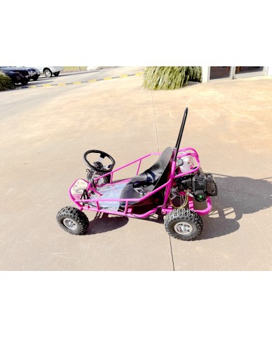 Brand New 49cc Mini Go Kart 4 Wheeler Kids 2 Stroke Buggy Quad Atv Pink
