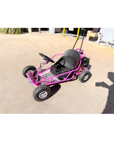 Brand New 49cc Mini Go Kart 4 Wheeler Kids 2 Stroke Buggy Quad Atv Pink
