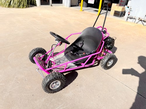 Brand New 49cc Mini Go Kart 4 Wheeler Kids 2 Stroke Buggy Quad Atv Pink Brand New 49cc Mini Go Kart 4 Wheeler Kids 2 Stroke Buggy Quad Atv Pink