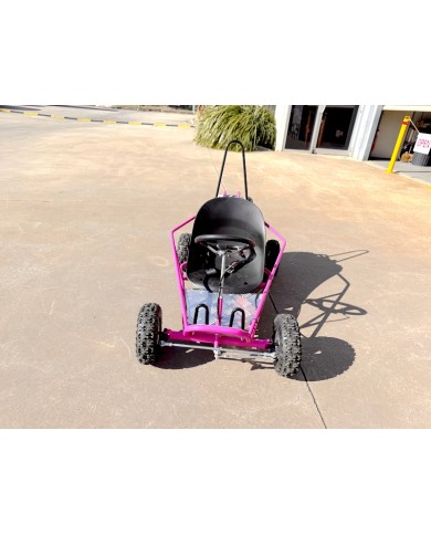 Brand New 49cc Mini Go Kart 4 Wheeler Kids 2 Stroke Buggy Quad Atv Pink