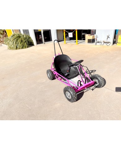 Brand New 49cc Mini Go Kart 4 Wheeler Kids 2 Stroke Buggy Quad Atv Pink