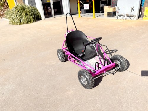 Brand New 49cc Mini Go Kart 4 Wheeler Kids 2 Stroke Buggy Quad Atv Pink Brand New 49cc Mini Go Kart 4 Wheeler Kids 2 Stroke Buggy Quad Atv Pink