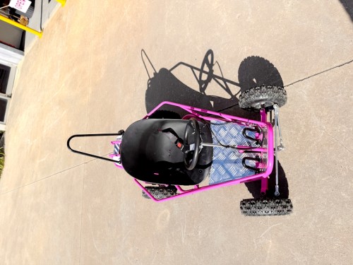 Brand New 49cc Mini Go Kart 4 Wheeler Kids 2 Stroke Buggy Quad Atv Pink Brand New 49cc Mini Go Kart 4 Wheeler Kids 2 Stroke Buggy Quad Atv Pink