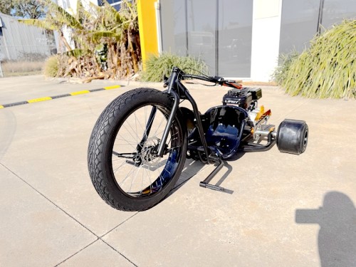 9HP 270cc Motorised Drift Trike Huffy Slider Fat Boy Go-Kart Fatboy DT4 Pull Starter+ E-Starter 9HP 270cc Motorised Drift Trike Huffy Slider Fat Boy Go-Kart Fatboy DT4 Pull Starter+ E-Starter