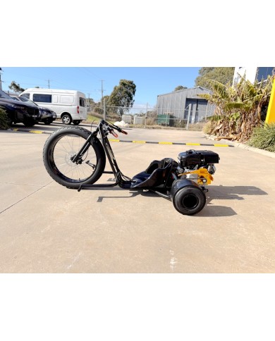 9HP 270cc Motorised Drift Trike Huffy Slider Fat Boy Go-Kart Fatboy DT4 Pull Starter+ E-Starter