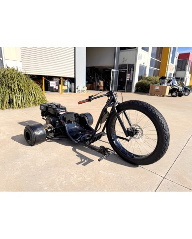 9HP 270cc Motorised Drift Trike Huffy Slider Fat Boy Go-Kart Fatboy DT4 Pull Starter+ E-Starter