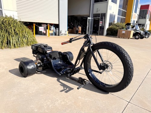 9HP 270cc Motorised Drift Trike Huffy Slider Fat Boy Go-Kart Fatboy DT4 Pull Starter+ E-Starter 9HP 270cc Motorised Drift Trike Huffy Slider Fat Boy Go-Kart Fatboy DT4 Pull Starter+ E-Starter