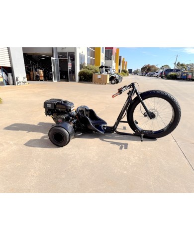 9HP 270cc Motorised Drift Trike Huffy Slider Fat Boy Go-Kart Fatboy DT4 Pull Starter+ E-Starter