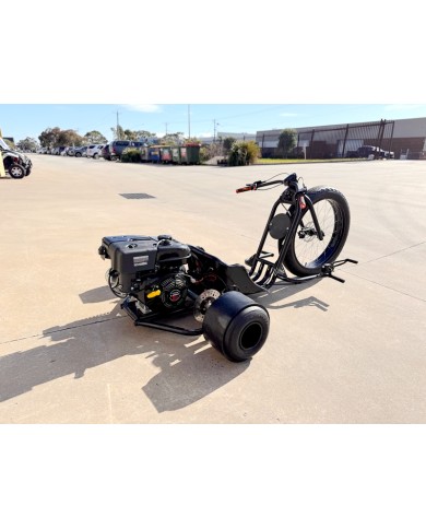 9HP 270cc Motorised Drift Trike Huffy Slider Fat Boy Go-Kart Fatboy DT4 Pull Starter+ E-Starter
