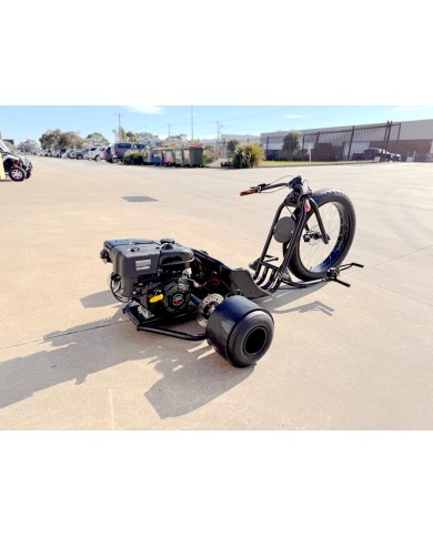 9HP 270cc Motorised Drift Trike Huffy Slider Fat Boy Go-Kart Fatboy DT4 Pull Starter+ E-Starter