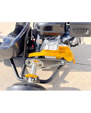 9HP 270cc Motorised Drift Trike Huffy Slider Fat Boy Go-Kart Fatboy DT4 Pull Starter+ E-Starter