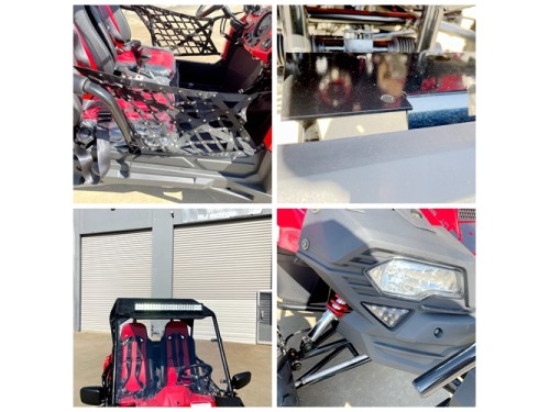 200CC UTV Challenger 200EX Dune Buggy Go kart Off Road 2 Seater Auto CVT EFI White