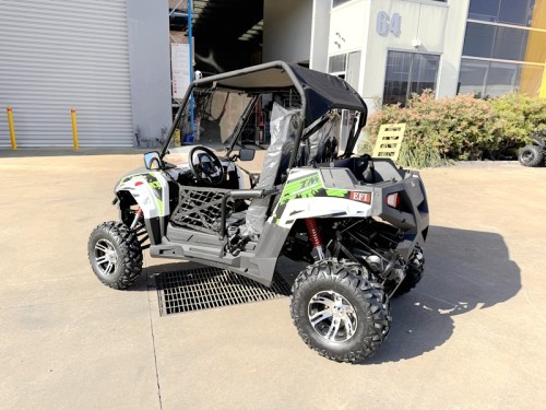 200CC UTV Challenger 200EX Dune Buggy Go kart Off Road 2 Seater Auto CVT EFI White
