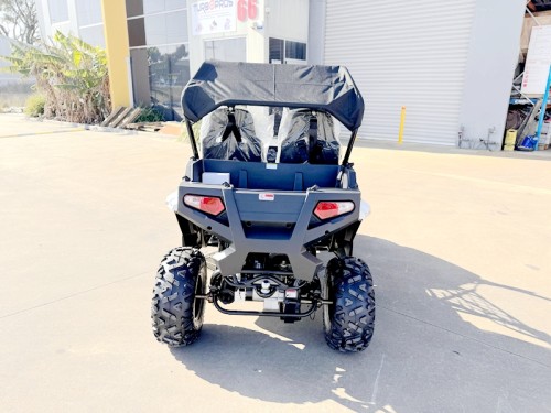 200CC UTV Challenger 200EX Dune Buggy Go kart Off Road 2 Seater Auto CVT EFI White