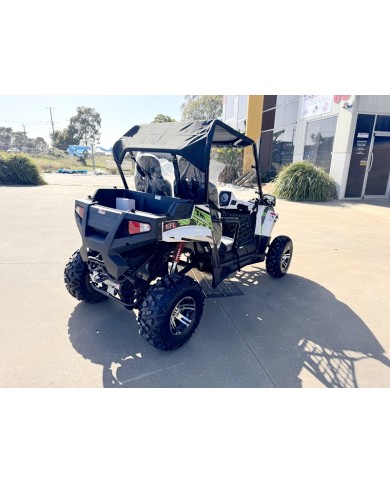 200CC UTV Challenger 200EX Dune Buggy Go kart Off Road 2 Seater Auto CVT EFI White 200CC UTV Challenger 200EX Dune Buggy Go kart Off Road 2 Seater Auto CVT EFI White