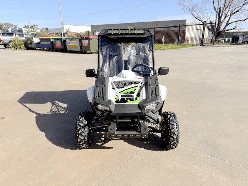 200CC UTV Challenger 200EX Dune Buggy Go kart Off Road 2 Seater Auto CVT EFI White