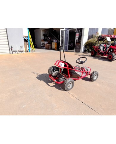 Brand New 49cc Mini Go Kart 4 Wheeler Kids 2 Stroke Buggy Quad Atv Red
