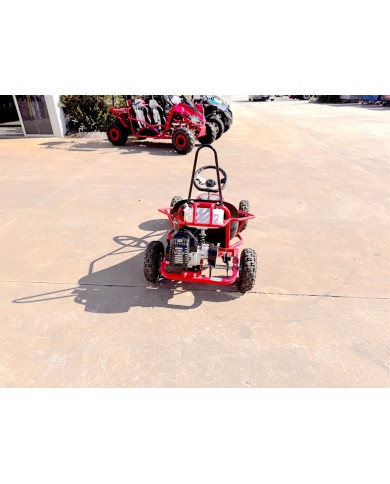 Brand New 49cc Mini Go Kart 4 Wheeler Kids 2 Stroke Buggy Quad Atv Red