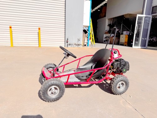 Brand New 49cc Mini Go Kart 4 Wheeler Kids 2 Stroke Buggy Quad Atv Red Brand New 49cc Mini Go Kart 4 Wheeler Kids 2 Stroke Buggy Quad Atv Red