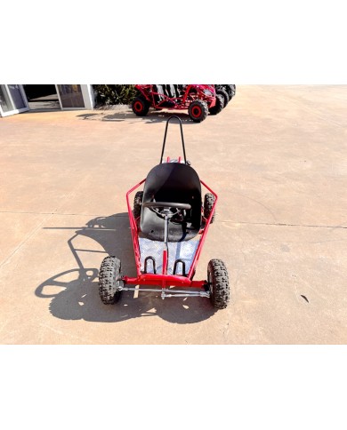 Brand New 49cc Mini Go Kart 4 Wheeler Kids 2 Stroke Buggy Quad Atv Red