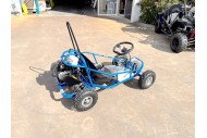 49cc Mini Go Kart 4 Wheeler Kids 2 Stroke Buggy Quad Atv Blue