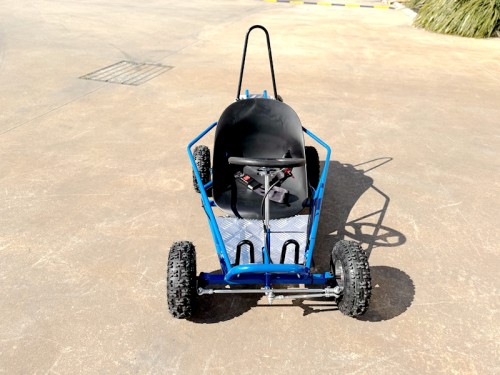 49cc Mini Go Kart 4 Wheeler Kids 2 Stroke Buggy Quad Atv Blue