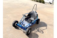 49cc Mini Go Kart 4 Wheeler Kids 2 Stroke Buggy Quad Atv Blue