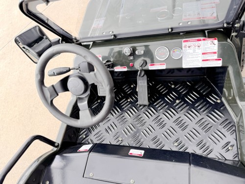 Mini Willys Jeep 1kW 48V Electric Ride On Buggy 2 Seater Kids/Teens Army Green