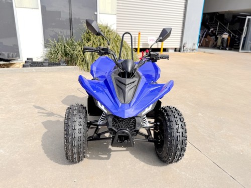 150CC ATV Sport Quad 4 Wheel Buggy Semi Auto ZOOMER BLUE kids Adults Off-road
