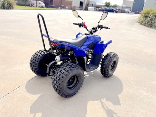 150CC ATV Sport Quad 4 Wheel Buggy Semi Auto ZOOMER BLUE kids Adults Off-road