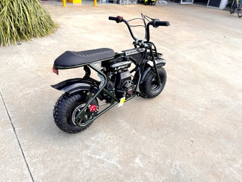 Trooper 105 Mini Bike Kids Adults Bike Military Style Off-Road Bike Green