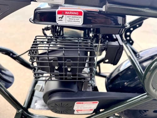 Trooper 105 Mini Bike Kids Adults Bike Military Style Off-Road Bike Green