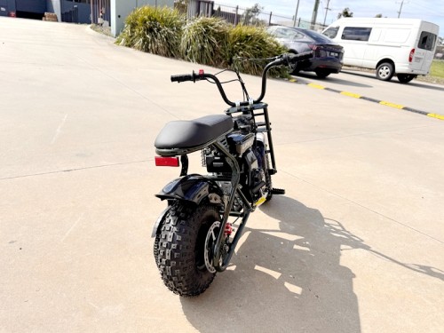 Trooper 105 Mini Bike Kids Adults Bike Military Style Off-Road Bike Green